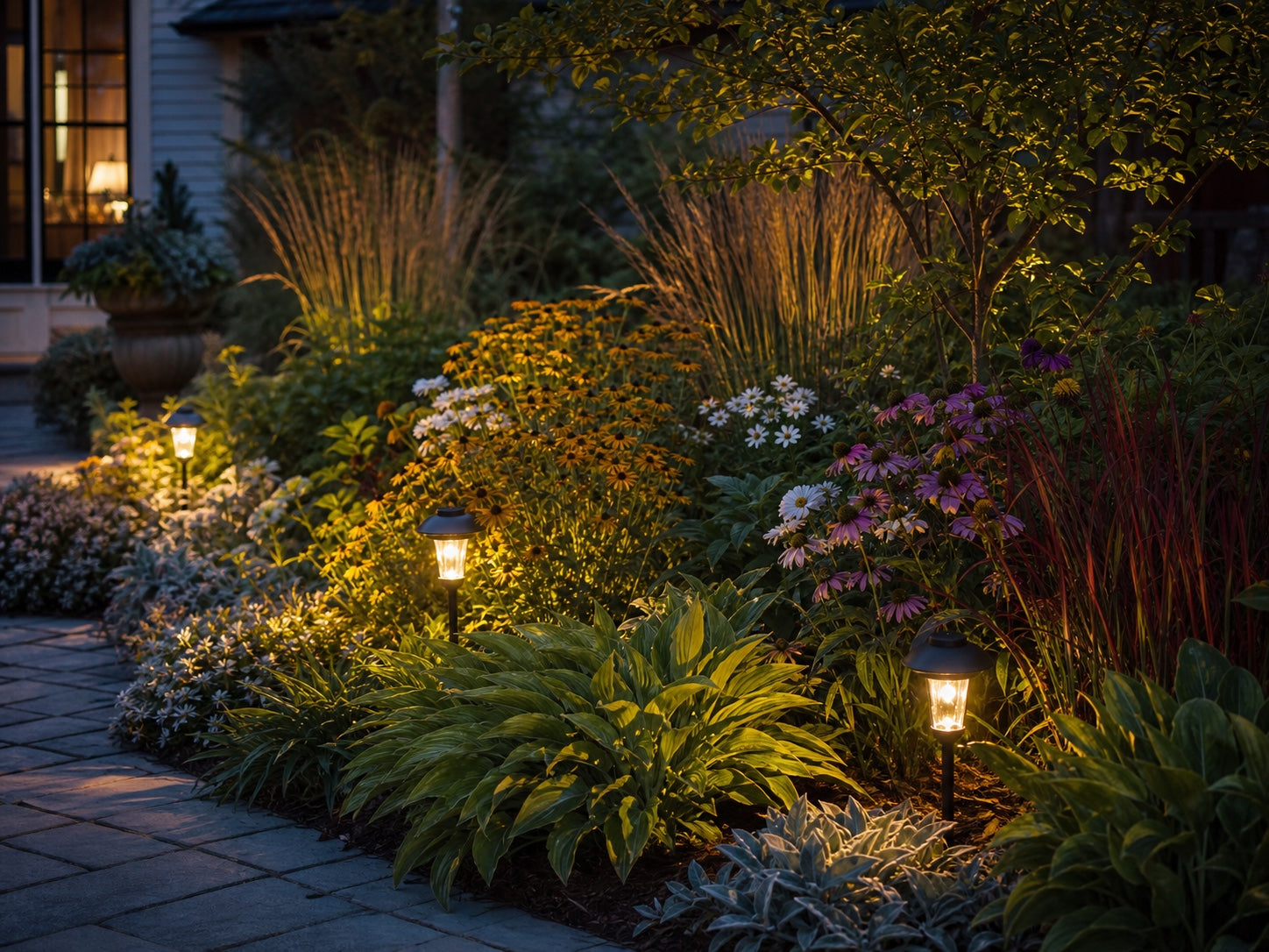 Flower beds & garden décor